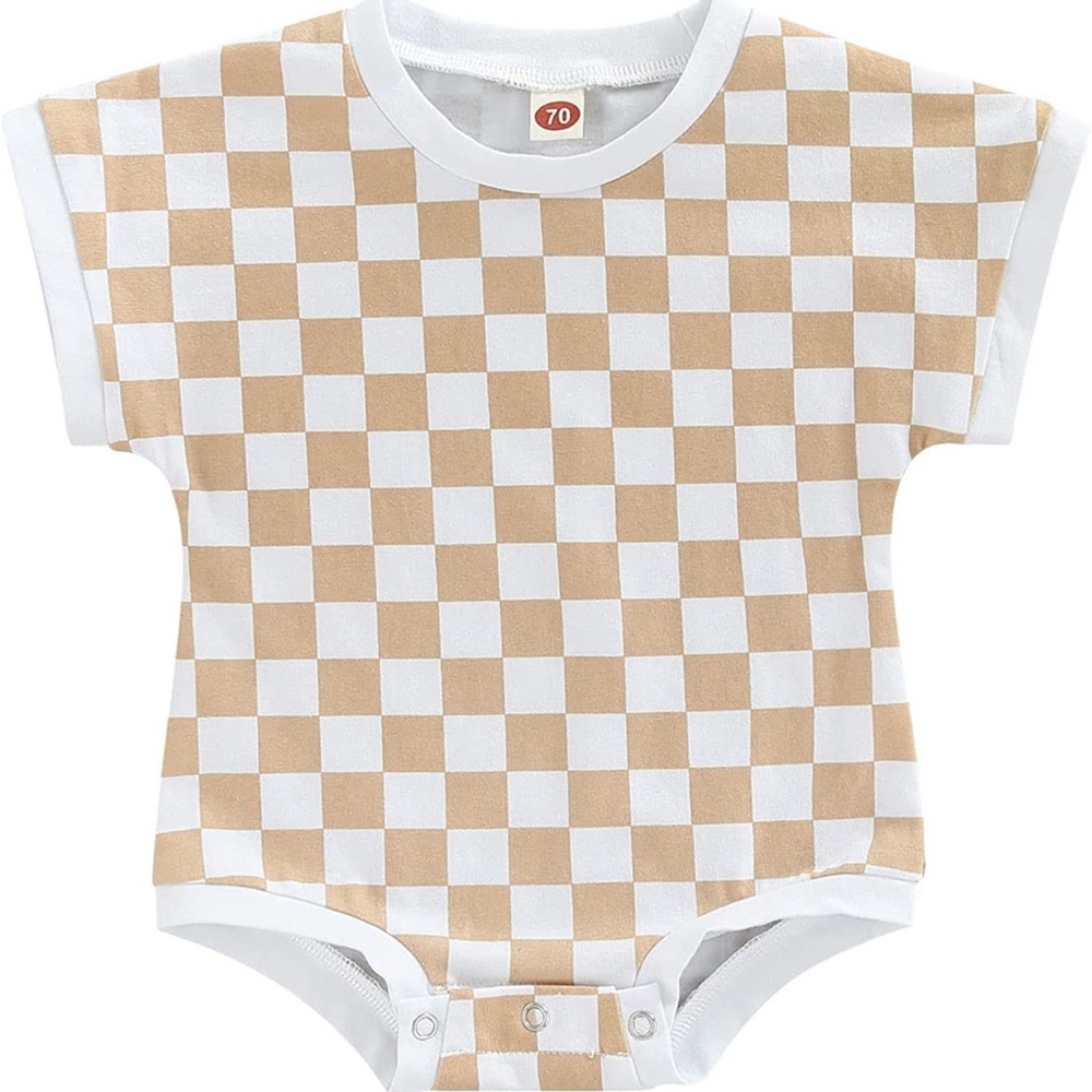 Checkerboard Romper